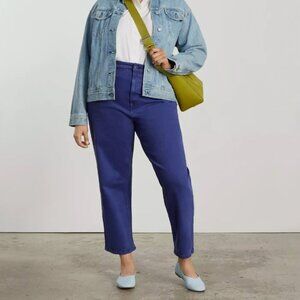 NWOT Everlane The Way-High Jean 28 27.5” Inseam / Archroma Deep Lapis
